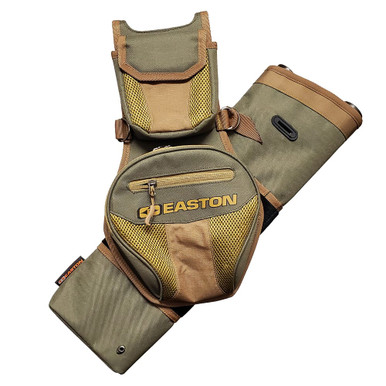 Easton Flipside 3-Tube Ranger Green Hip Quiver 831427 - Easton