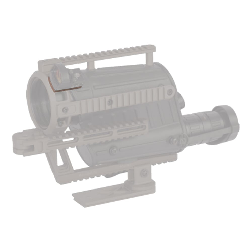 Badger Ordnance SAP S.L.I.C.K. Black Adapter Plate for Leupold Delta Point Pro 306-94-50B - Badger Ordnance