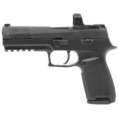 Sig Sauer P320 RXZP 9mm 4.7in, Nitron, Blk, Striker, Mod Poly Grip, (2) 17rd Steel Mag, ROMEO ZERO PRO Pistol 320F-9-B-RXZP - Sig Sauer