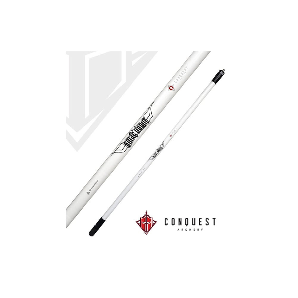 Conquest Archery Associates .747 Smacdown Bars Smacdown .747 (WHITE) Front bar-30" 32368 in Black - conquest archery associates