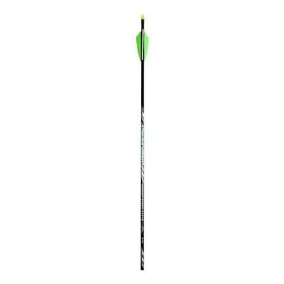 Black Eagle 15/64" Factory Fletched Arrow Deep Impact 2.5" Shield Cut 6 pack .001"-400 33815 - black eagle
