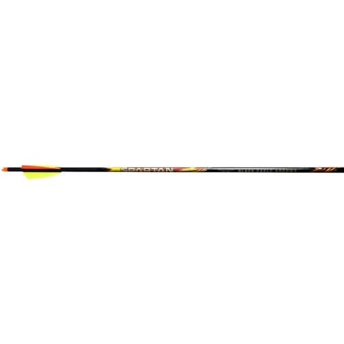 Black Eagle 18/64" Factory Fletched Arrow Spartan 2.5" Shield Cut .003" 6 Pack 300 33856 - black eagle