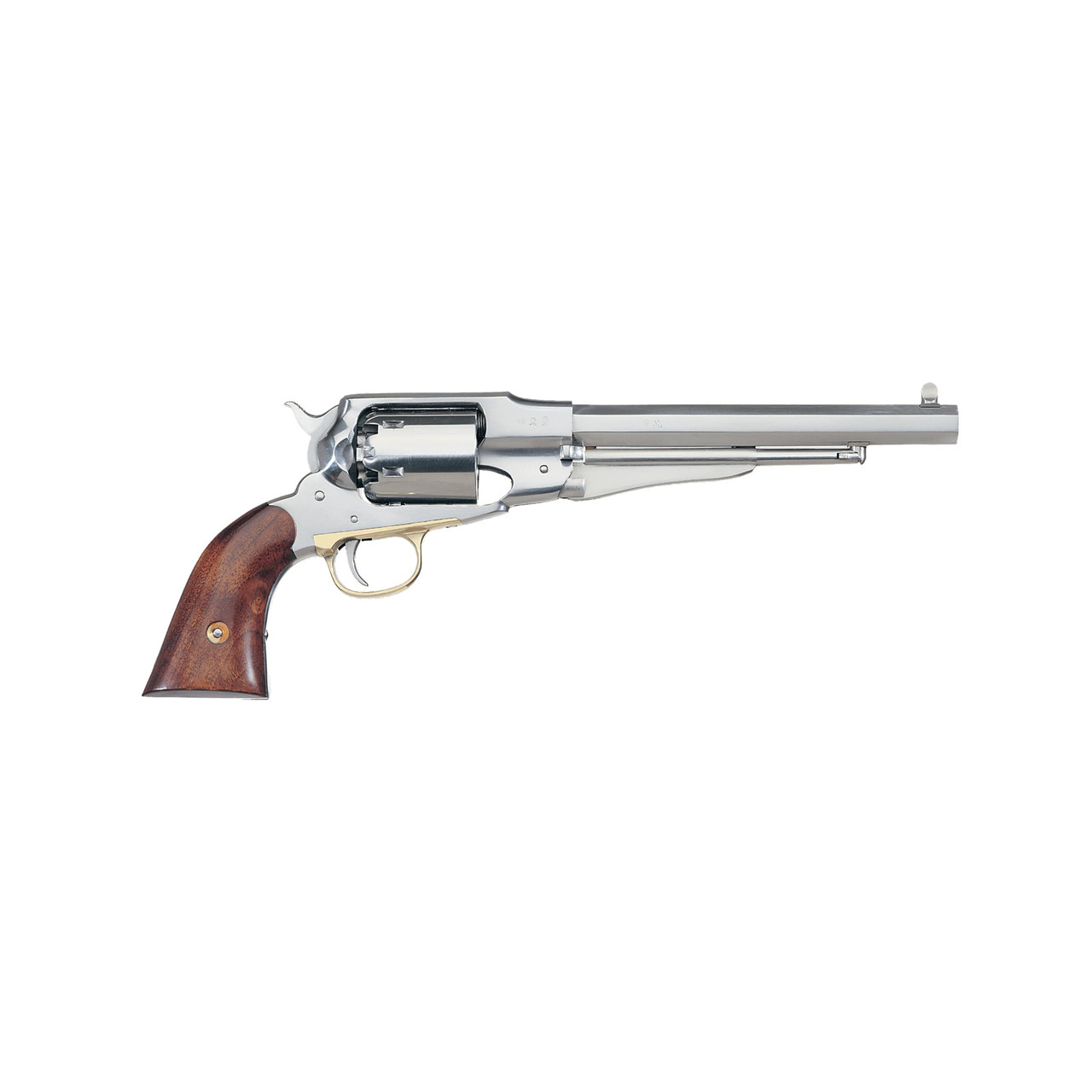 Uberti Uberti 1858 New Army Stainless Steel .44 Cal 8" Barrel Revolver 341020 - $559.99 at EuroOptic