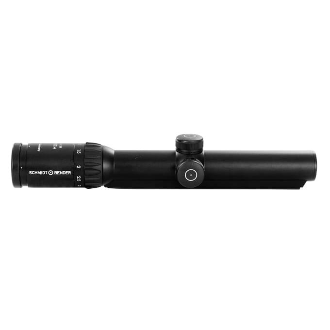 Schmidt Bender 1.1-4x24 Zenith LMC Rail Mount A7 .15mrad cw Black Riflescope 976-011-705 - Schmidt Bender