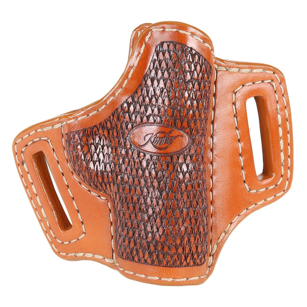 Kimber Micro 9mm RH Tan OWB Holster w/Raptor Scales & Kimber Logo by Stoner 4000296 - Kimber