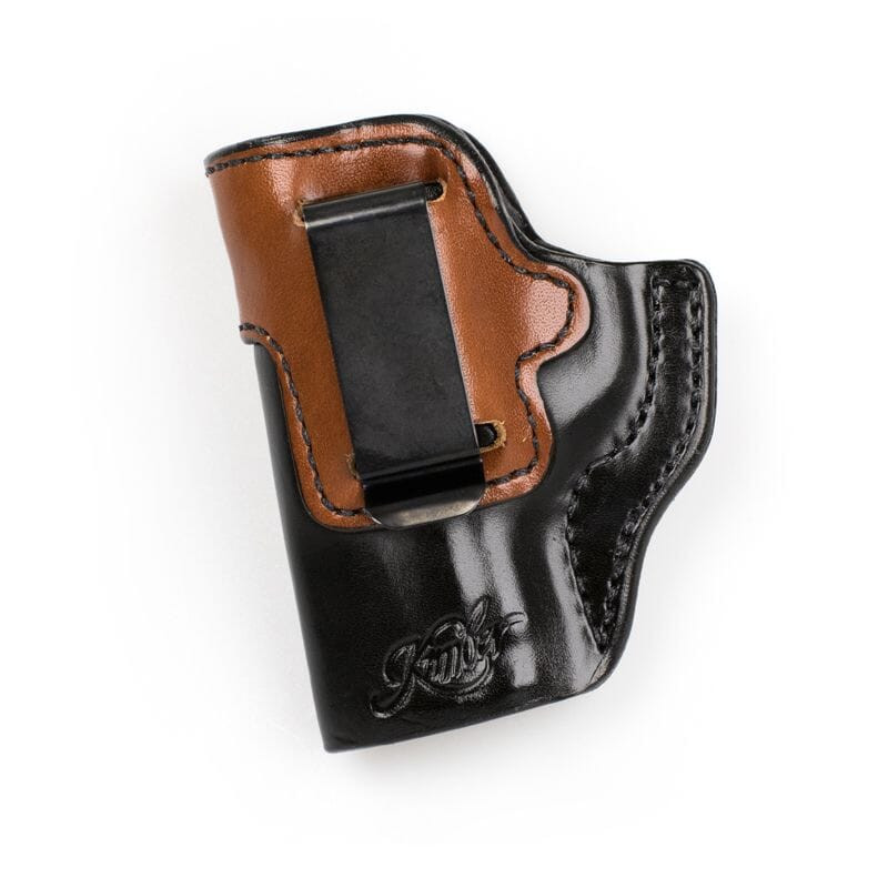 Kimber Micro 9mm LH Black/Tan IWB Holster w/Kimber Logo by DeSantis 4100971 - Kimber