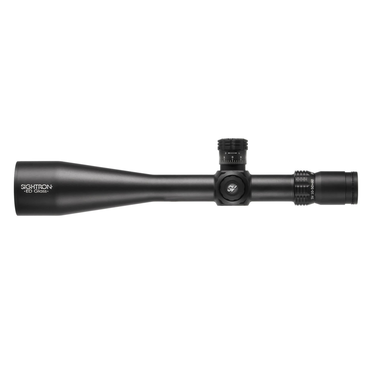 Sightron Black 1/8 Target Knobs SV 34mm Riflescope - Sightron