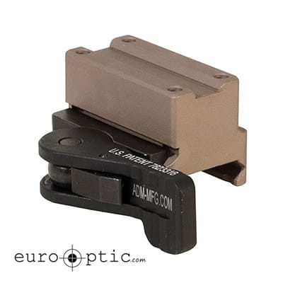 American Defense Manufacturing ADM Trijicon MRO Tac Lever FDE Mount - American Defense Manufacturing