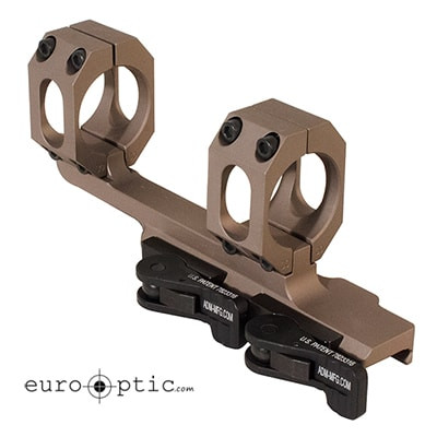 American Defense Manufacturing ADM AD-RECON 30mm Tac Lever FDE Cantilever Scope Mount - American Defense Manufacturing