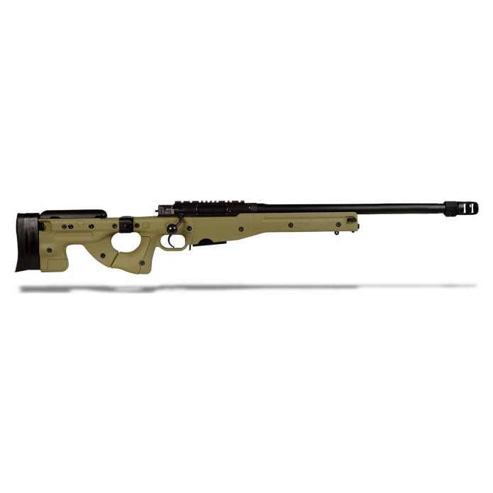 Accuracy International AE MK III .308 Win 20 inch Plain bbl Standard Brake Dark Earth Folding Stock - Accuracy International