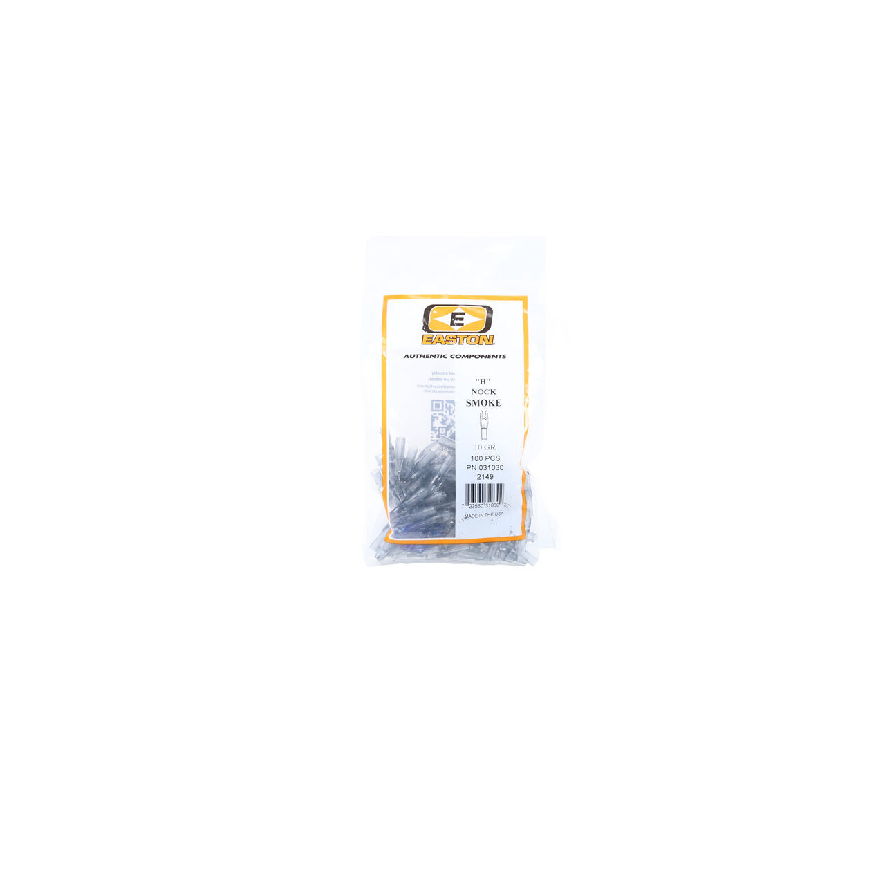 Easton 6mm H Smoke Nock 100pk 31030 - Easton