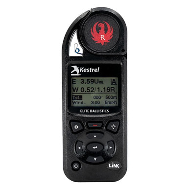 Kestrel Ruger Kestrel 5700 Black Elite Weather Meter w/Applied Ballistics w/LiNK 0857ALBLK-RUG - Kestrel