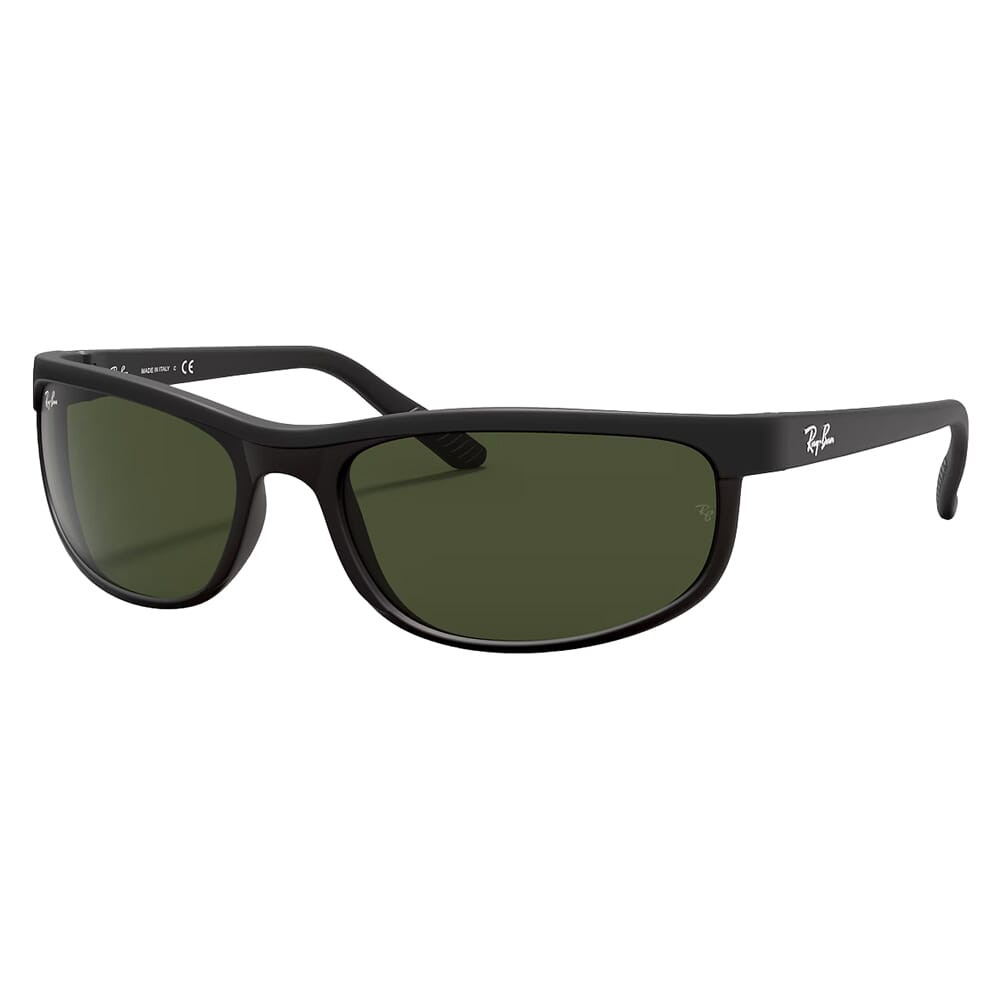 Ray-Ban Predator 2 Matte Black Sunglasses w/G-15 Green Lenses 0RB2027-W1847-62 - Ray-Ban