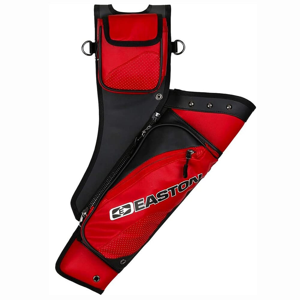Easton Elite Hip Quiver Takedown w/ Belt RH Red 328267 - Easton