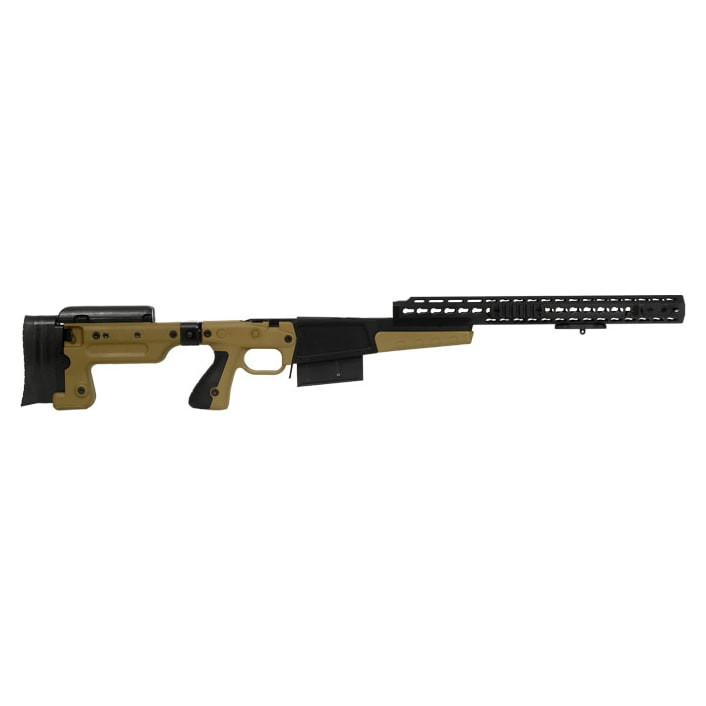 Accuracy International AICS AX M700 .338 CIP Dark Earth Stock 25205AIDE - Accuracy International