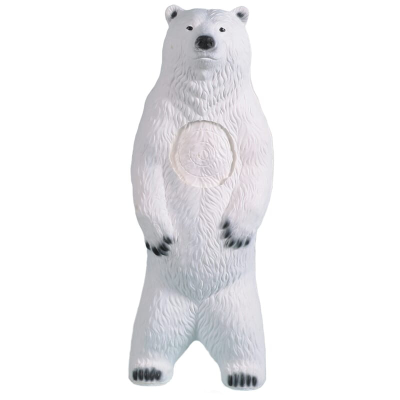 Rinehart Targets Rinehart Small White Bear Archery Target 356 - Rinehart Targets