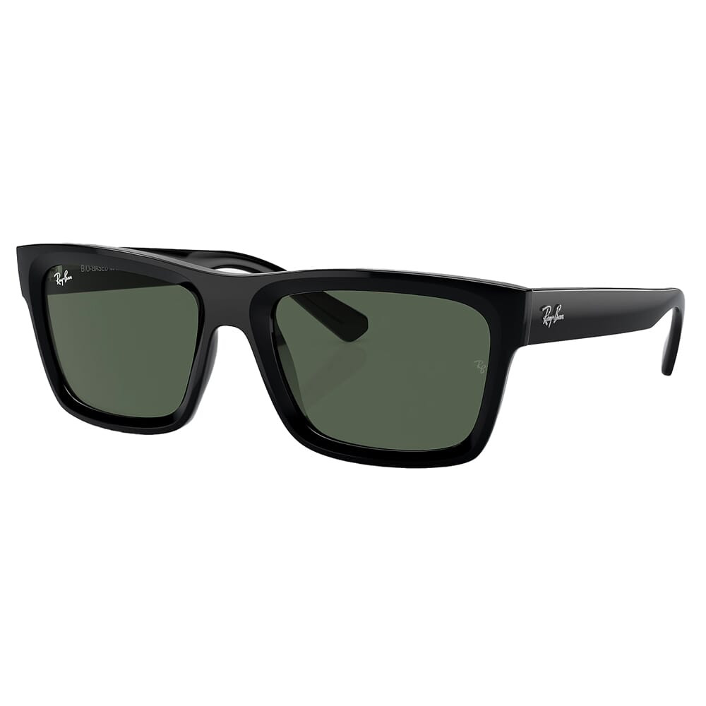 Ray-Ban Warren Bio-Based Polished Havana Sunglasses w/G-15 Dark Green Lenses 0RB4396-135971-57 - Ray-Ban