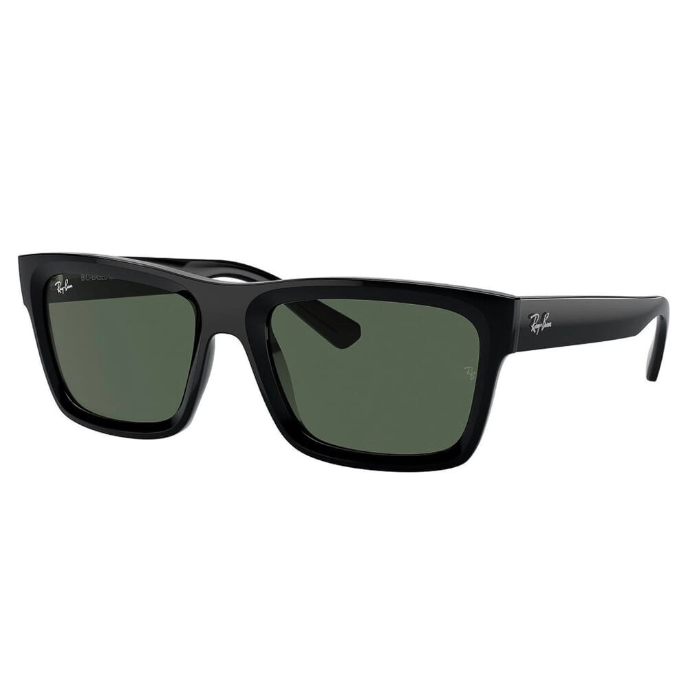 Ray-Ban 0RB4396 Black Sunglasses w/Dark Green Lenses 0RB4396-667771-54 - Ray-Ban