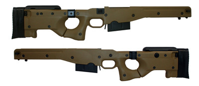 Accuracy International AICS Classic 2.0 300 WM LH Dark Earth Stock 6258 - Accuracy International