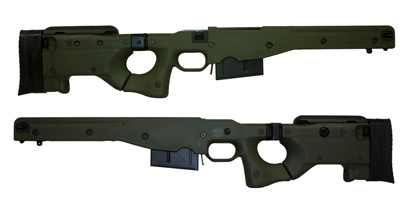 Accuracy International AICS Classic 2.0 .300 WM LH Green Stock 6361 - Accuracy International
