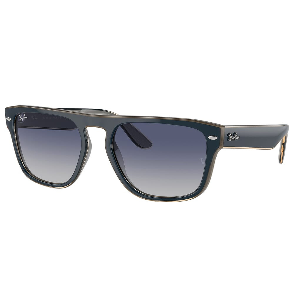 Ray-Ban 0RB4407 Blue/Gray/Transparent Light Brown Sunglasses w/Gray/Blue Gradient Lenses 0RB4407-67304L-57 - Ray-Ban