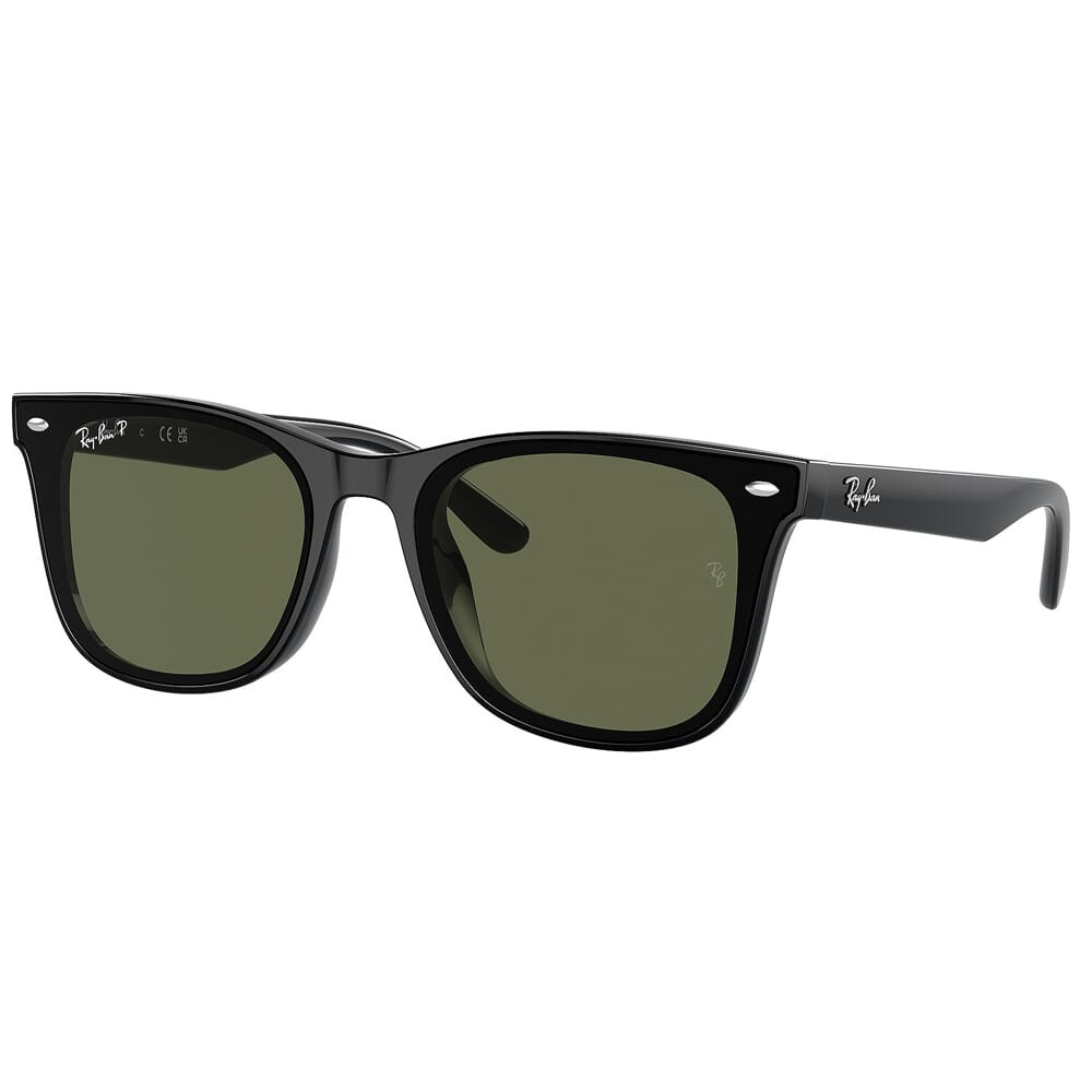 Ray-Ban 0RB4420 Black Sunglasses w/Polarized Dark Green Lenses 0RB4420-601/9A-65 - Ray-Ban