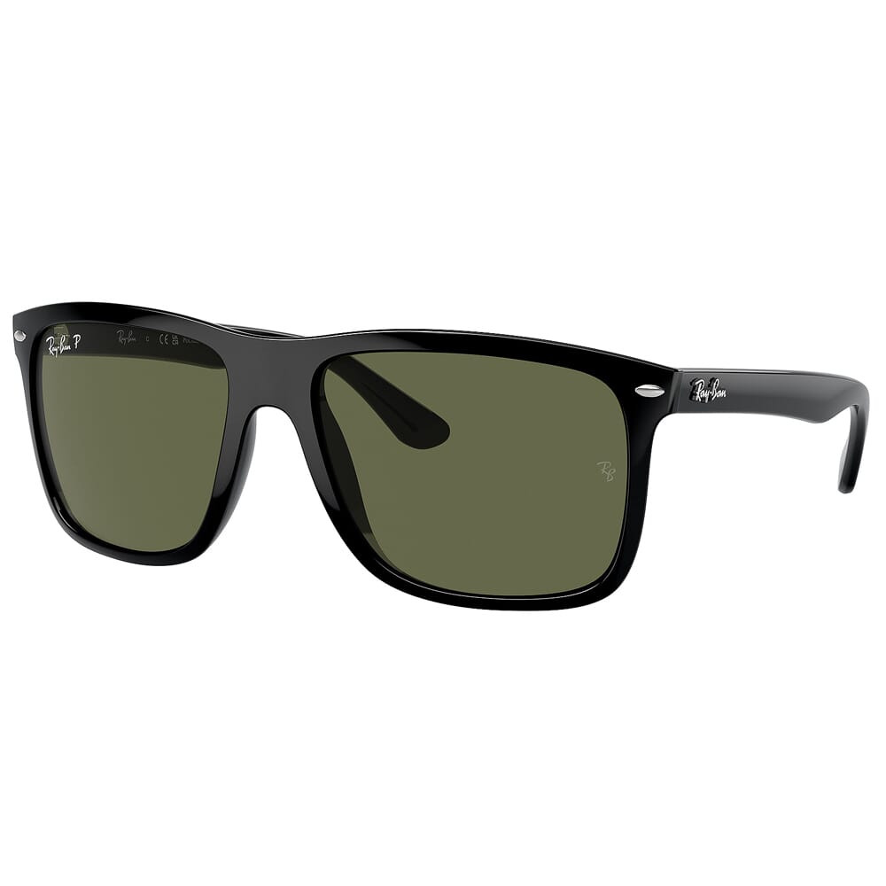 Ray-Ban 0RB4547 Black Sunglasses w/Polarized Green Lenses 0RB4547-601/58-60 - Ray-Ban