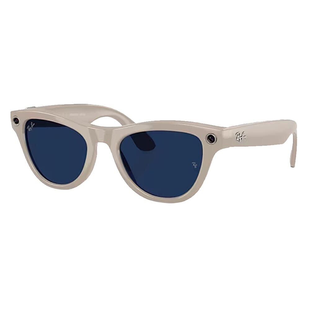 Ray-Ban Meta Skyler Shiny Chalky Gray [Gen-S] Transitions Sapphire 0RW4010-6700MF