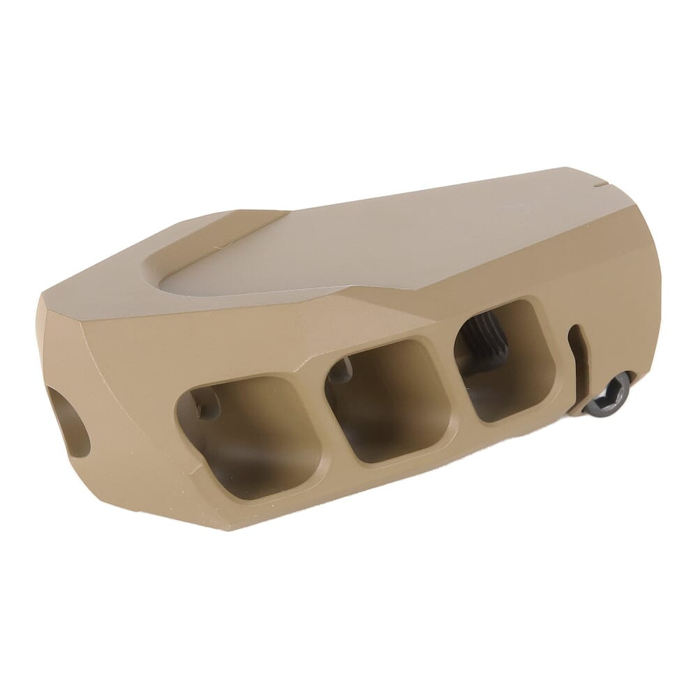 Cadex Defense MX1 3/4"-24 TPI Tan Muzzle Brake 3850-024-TAN - Cadex Defense