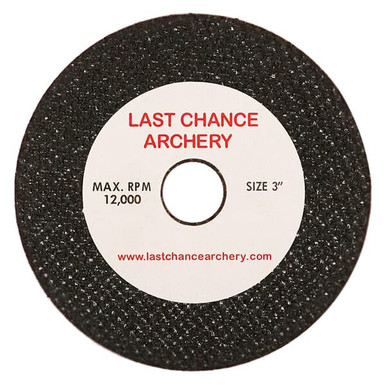 Last Chance Archery LCA 3" Cut-Off Wheel 3CW1001 - Last Chance Archery