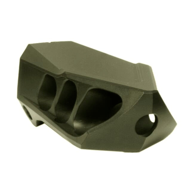 Cadex Defense Cadex MX1 Micro Muzzle Brake Max .223/5.56 Cal. O.D. Green (1/2-28 Thrd) 3850-432-ODG - Cadex Defense