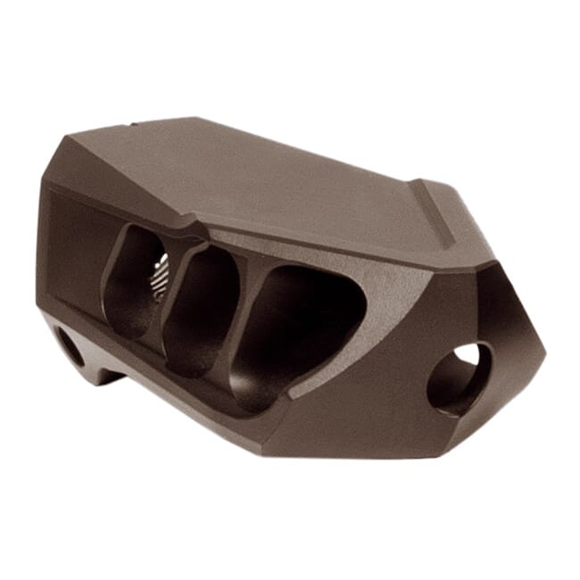 Cadex Defense Cadex MX1 Mini Muzzle Brake Max .30 Cal. Stealth Shadown Vortex (5/8-24 Thrd) 3850-438-SSV - Cadex Defense
