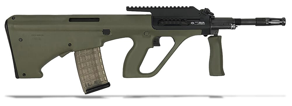 Steyr AUG A3 M1 5.56/223 Rem 16" Green Stock NATO Semi-Auto Extended Rail Rifle AUGM1GRNNATOL2 - Steyr