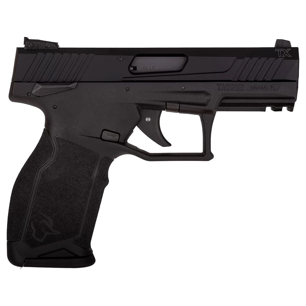 Taurus TX22 .22 LR 4" Non-Threaded Bbl Black Pistol w/(2) 15rd Mags 1-TX22341-15 - Taurus