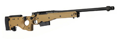 Accuracy International AW .308 20' Plain Barrel Std Muzzle Brake Dark Earth Folding Stock - Accuracy International
