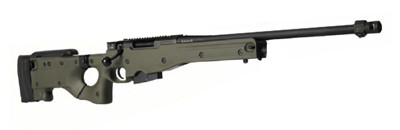 Accuracy International AW .308 20' Plain Barrel Std Muzzle Brake Green Folding Stock - Accuracy International