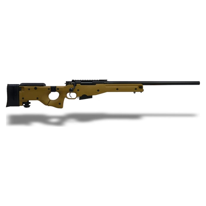 Accuracy International AW .308 24' Plain bbl,No Brake, Pic Rail, Dark Earth Folder, Butt Spike, Qcheek, Qbutt