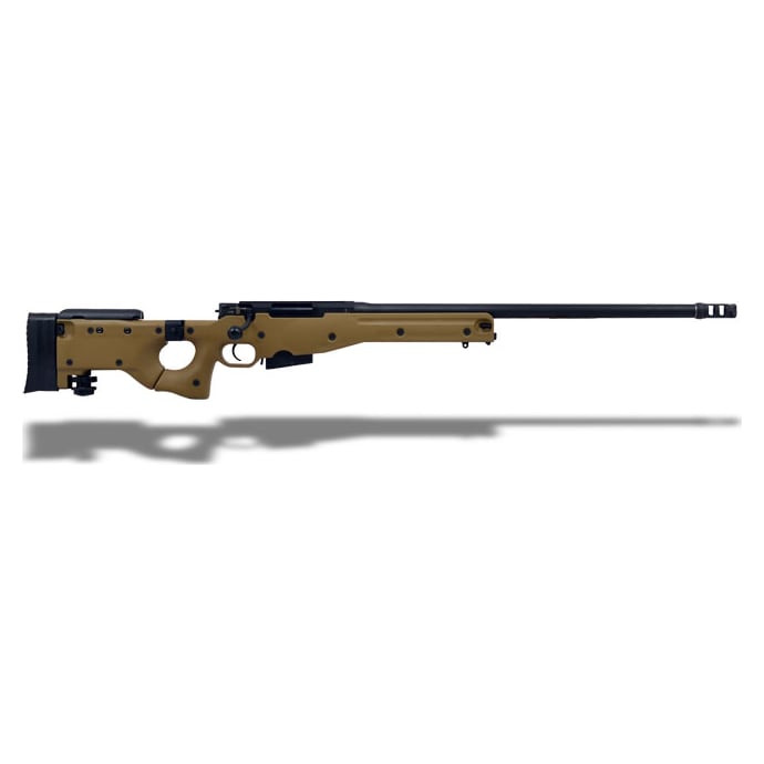 Accuracy International AW .308 24' SAS Brake, No Rail, Dark Earth Folder, Butt Spike - Accuracy International