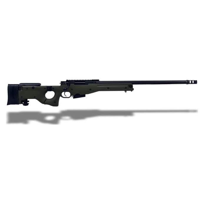 Accuracy International AW .308 24' SAS Brake, Pic Rail, Green Folder, Butt Spike, QC,QB - Accuracy International