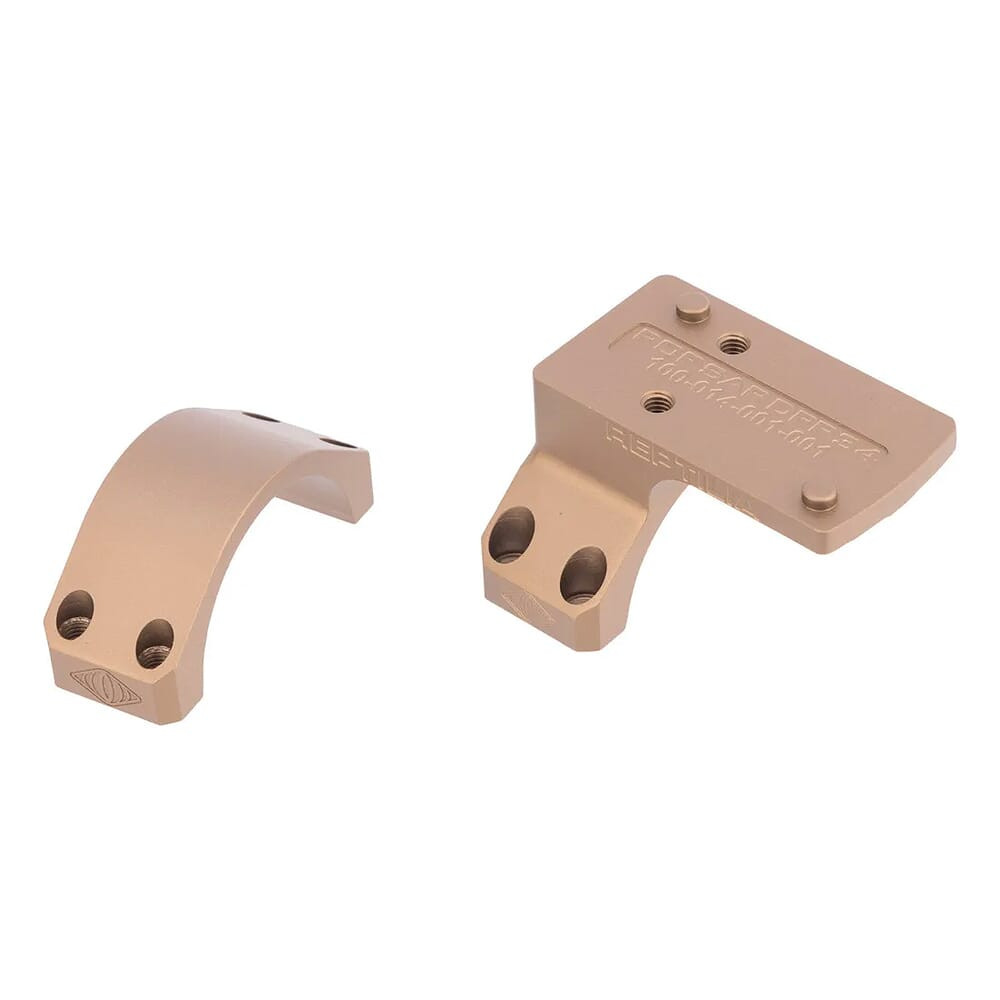 Reptilia 34mm ROF-SAR FDE Anodized Mount for Leupold DPP 100-145 - Reptilia