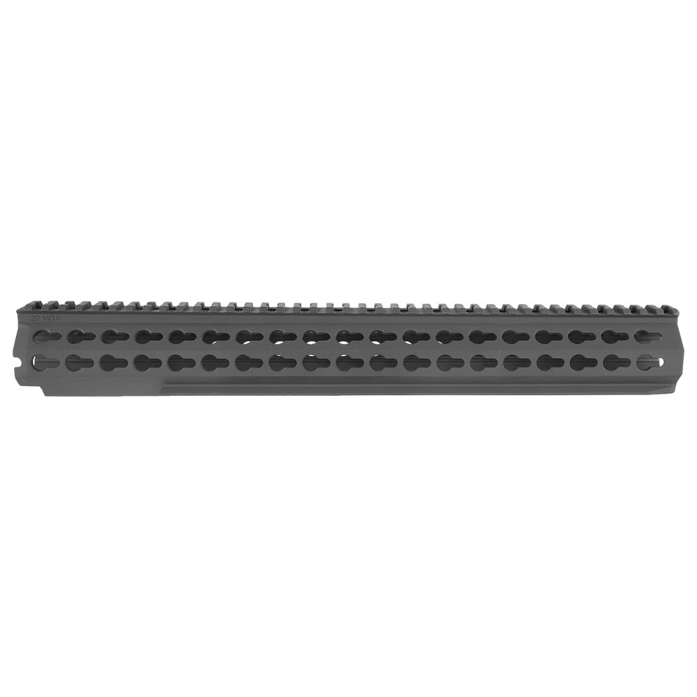 Accuracy International AXSR 16" Black Forend Tube Sub-Assembly w/Integrated RRS Rail & 20 MOA M-LOK Top Rail 100-19-001392BL - Accuracy International