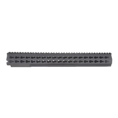 Accuracy International AXSR/ASR 16" Black Forend Tube Sub-Assembly w/Integrated RRS Rail & 20 MOA Keyslot Top Rail 100-19-001449BL - Accuracy International