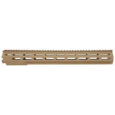Accuracy International AXMC/AXSA 16" M-LOK Rifle Dark Earth Forend Tube w/Integrated RRS Rail & 20 MOA Top Rail 100-20-001764DE - Accuracy International
