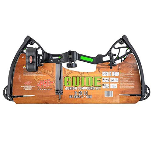 PSE Archery PSE Guide RH RD 25-29 Youth Bow 42105RRD in Black - PSE Archery