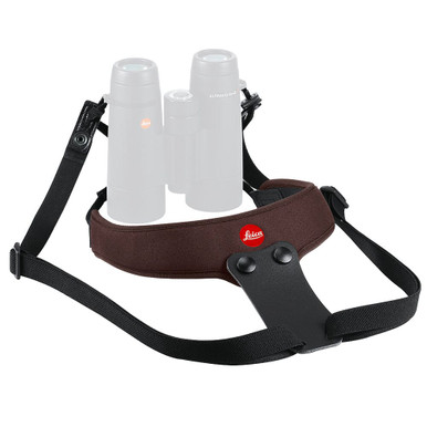 Leica Neoprene Bino Sport Strap - Chocolate Brown 42057 - Leica