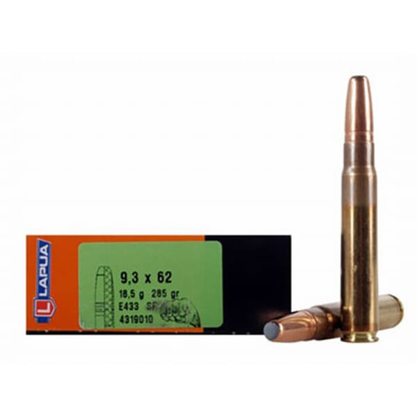 Lapua Lapua 9.3x62 285gr SP Mega Ammo LU4319010 - $83.99 at EuroOptic