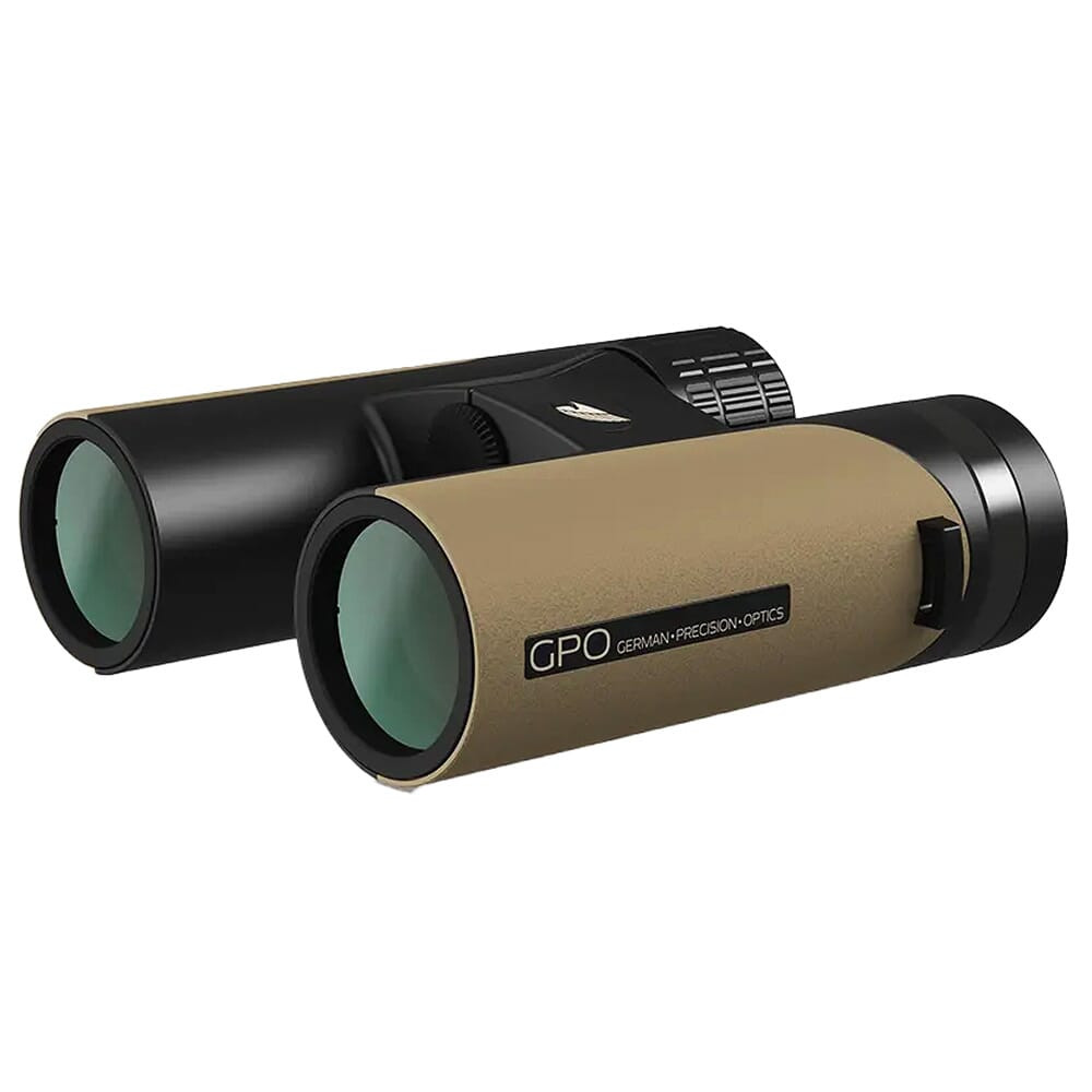 German Precision Optics GPO Passion 10x32 ED Desert Sand Binocular B322 - German Precision Optics