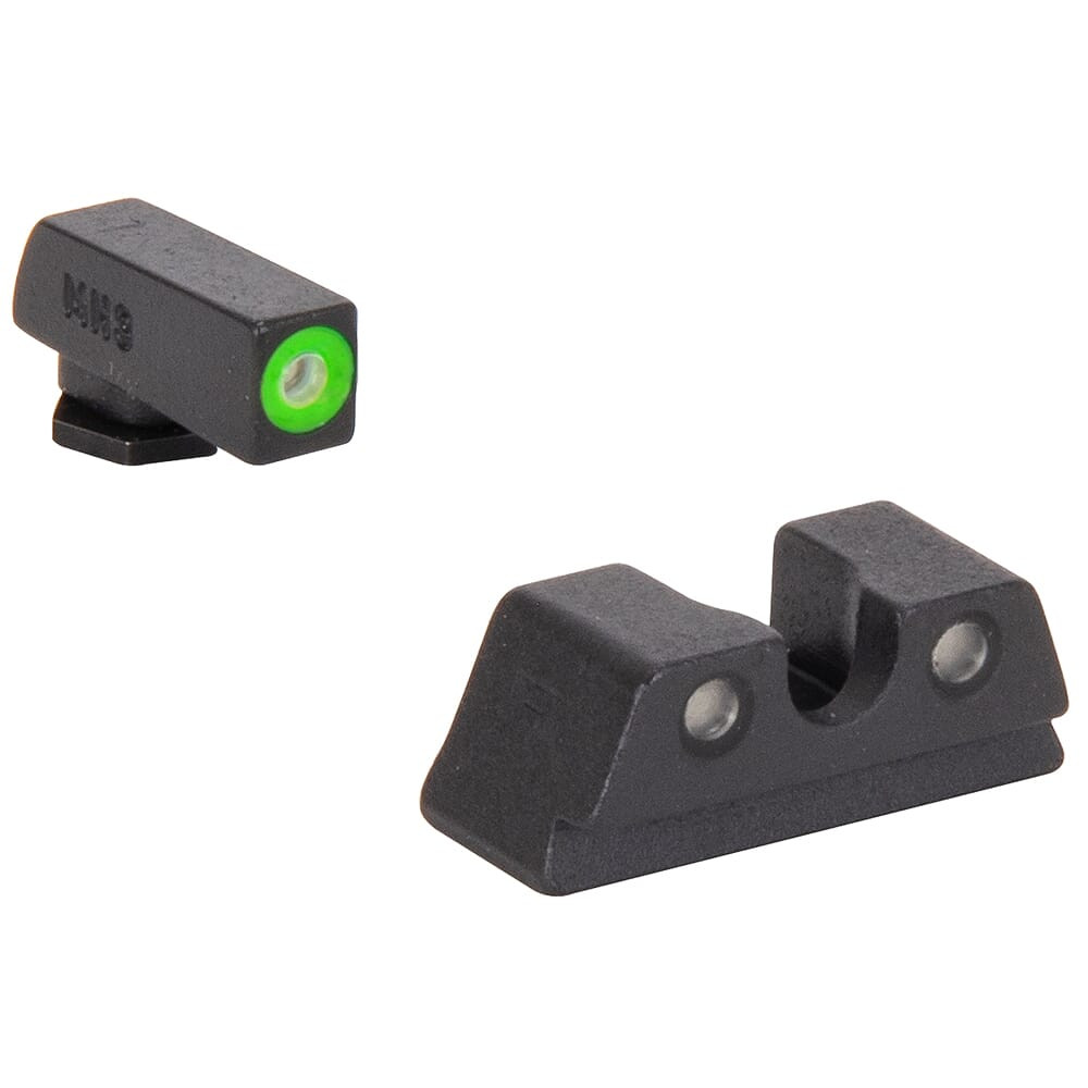 Meprolight USA Meprolight Hyper-Bright Taurus GX4 Green Ring/Green Fixed Pistol Sight Set 465013111 - Meprolight USA