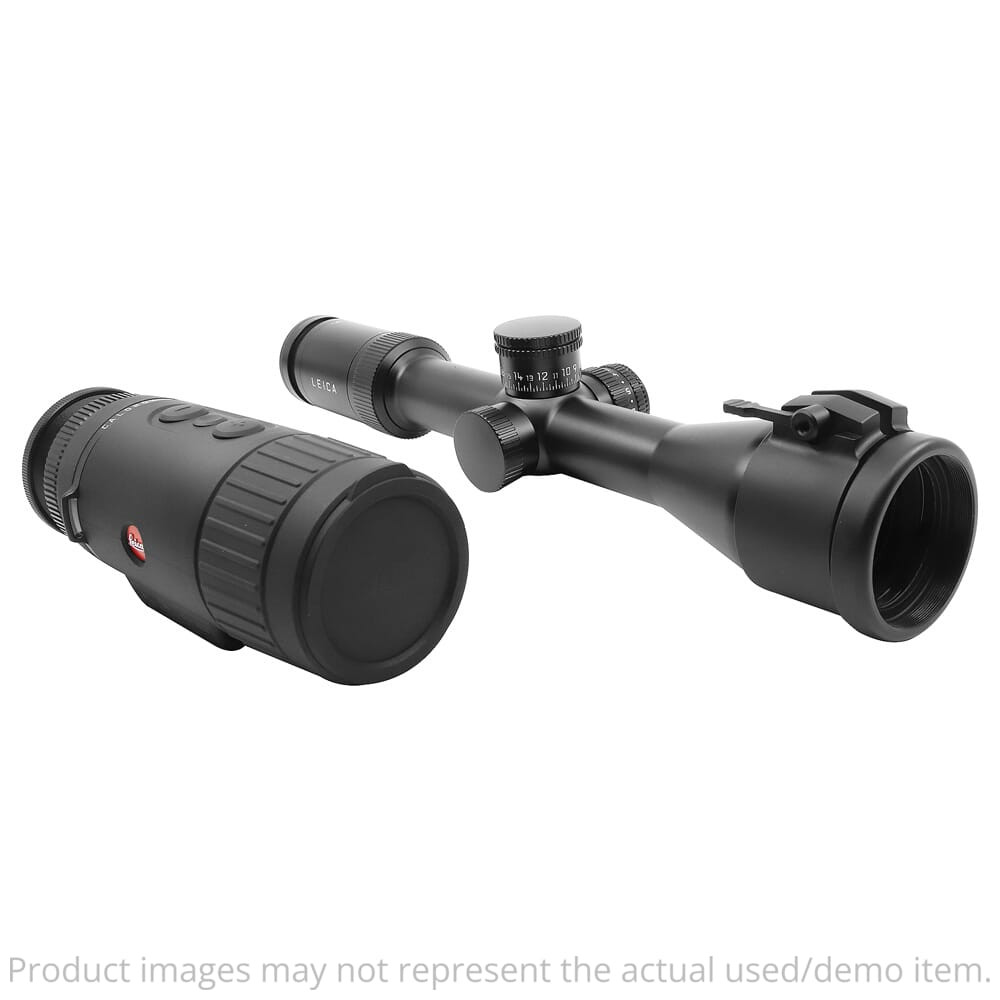 Leica Certified Preowned Trinity Package w/Amplus 3-18x44mm Riflescope, Calonox Sight Thermal Attachment & Adapter 50505, Calonox Sight Thermal