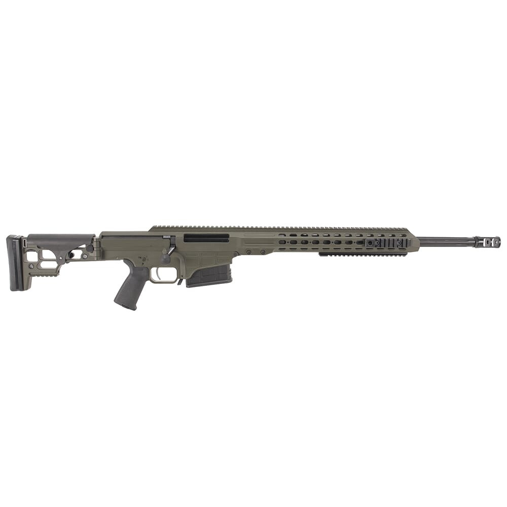 Barrett MRAD OD Green .308 Win 22" Fluted Bbl 1:10" Rifle w/(2) Mags and Case 14367 - USED/MISC